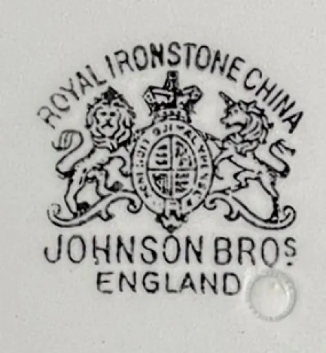 Acanthus | Johnson Bros. (Late Pankhurst & Co.) | Chamber Pot Base | Mark | 002