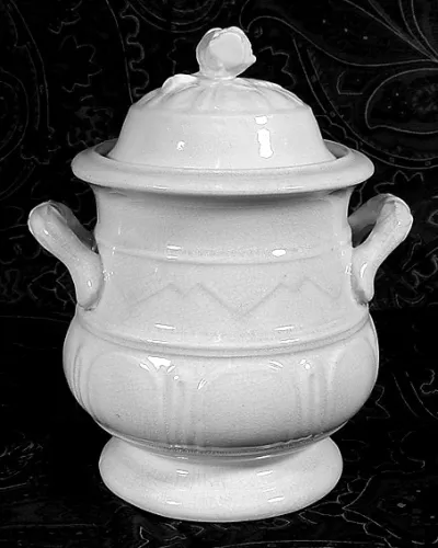 Alternate Ribs | G. Wooliscroft | Sugar Bowl with Lid | Item | 001