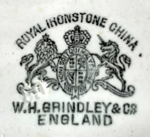 Bamboo | W. H. Grindley (& Co.) | Relish Dish | Mark | 001
