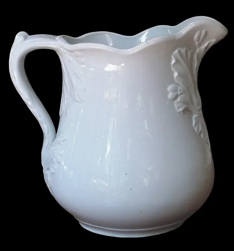 Draped Leaf with Berries | James Edwards & Son | Table Pitcher | Item | 002