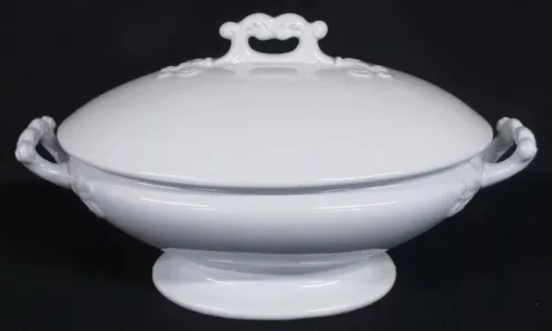Elegance | Clementson Bros. | Vegetable Tureen Base and Lid | Item | 002