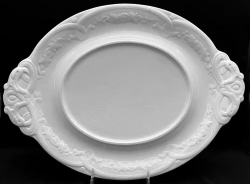 Erie Shape (Sharon Arch) | J. Wedgwood | Sauce or Soup Tureen Underplate | Item | 001