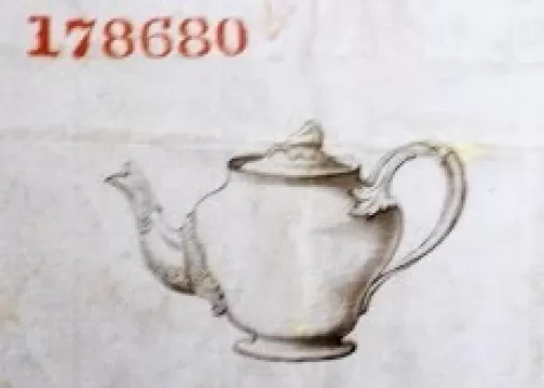 Fig | Josiah Wedgwood & Sons | Teapot or Coffee Pot Base and Lid | Mark | 009