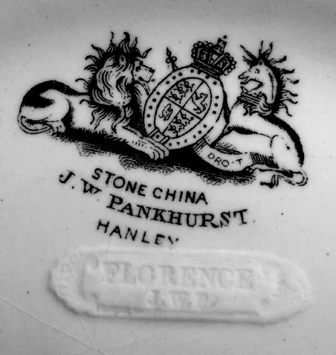 Florence | J. W. Pankhurst (& Co.) | Ewer | Mark | 003