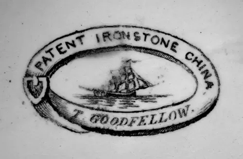 Gothic | T. Goodfellow | Compote on Short Pedestal | Mark | 003