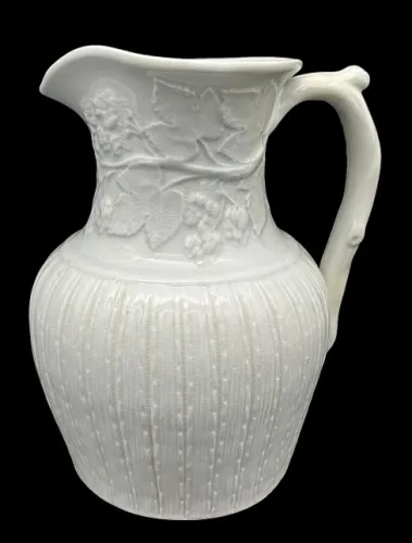 Grapes and Hops | G. Wooliscroft | High Relief Pitcher | Item | 001