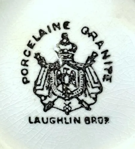 K. T. & K. Leaf 1 | Laughlin Bros. | Relish Dish | Mark | 007
