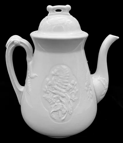 Medallion Fern | J. & G. Meakin | Teapot or Coffee Pot Base and Lid | Item | 001