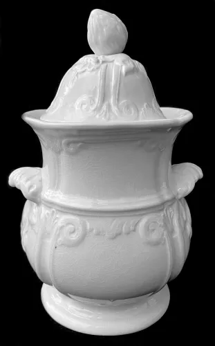 Napier Shape | S. Bridgwood & Son | Sugar Bowl with Lid | Item | 001
