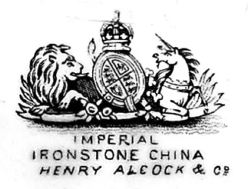 Paris Shape | Henry Alcock & Co. | Relish Dish | Mark | 001