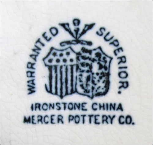 Plain | Mercer Pottery Co. | Table Pitcher | Mark | 003