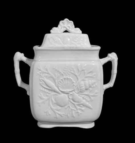 Seashore | W. & E. Corn | Sugar Bowl with Lid | Item | 001
