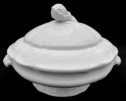 Sheaf of Wheat | James Edwards & Son | Vegetable Tureen Base and Lid | Item | 001