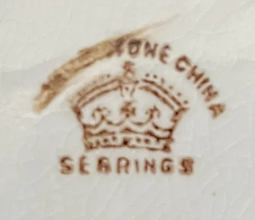 Unknown Specialty Items | Sebring Pottery Co. | Child's or Toy Tea Set or Pieces | Mark | 002