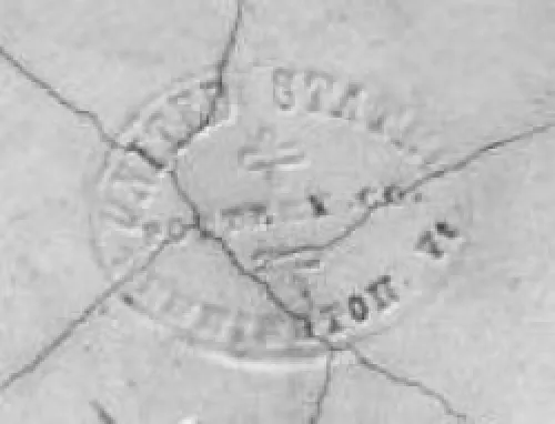 Unknown | United States Pottery Co. | No Item | Mark | 005