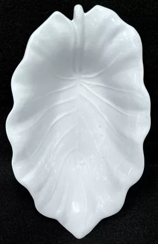 Veined Leaf | Greenwood Pottery Co. | Relish Dish | Item | 001