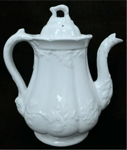 White Oak and Acorn | Holland & Green (Late Harvey) | Teapot or Coffee Pot Base and Lid | Item | 001