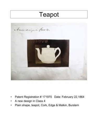Teapot Base and Lid