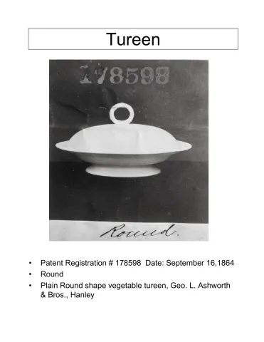 Vegetable Tureen Base and Lid