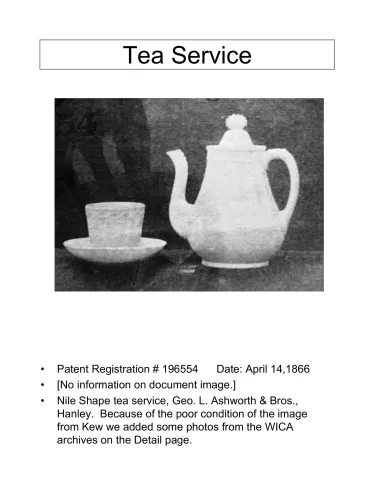 Cup and Saucer - Handleless