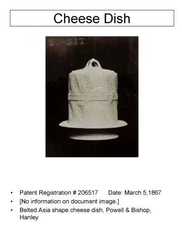 Cheese Dish Dome and Underplate