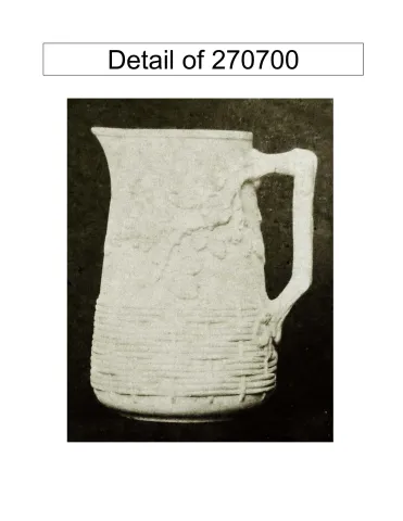 Wicker & Apple Blossom Jug