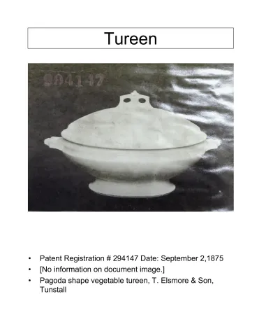 Vegetable Tureen Base and Lid