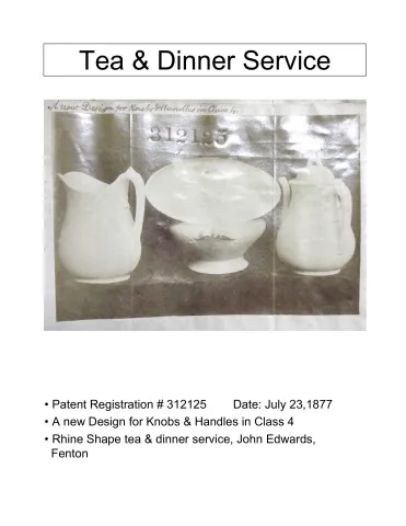 Teapot or Coffee Pot Base and Lid
