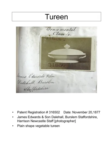 Vegetable Tureen Base and Lid