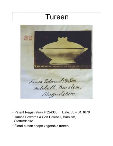 Vegetable Tureen Base and Lid