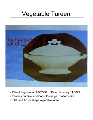 Vegetable Tureen Base and Lid