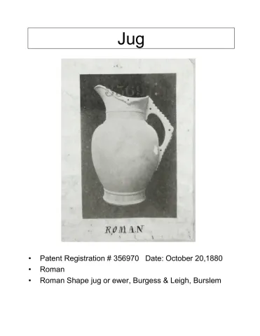 Pitcher - Table - Various Sizes