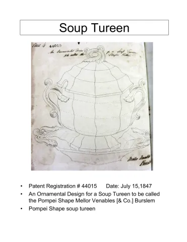Sauce or Soup Tureen Base, Lid, and Underplate