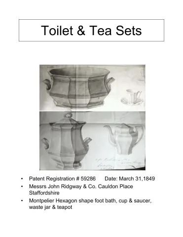 Teapot or Coffee Pot Base and Lid