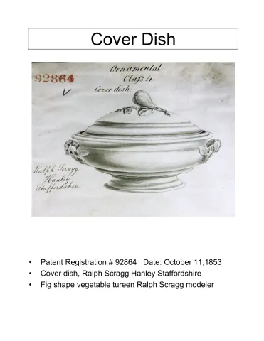 Vegetable Tureen Base and Lid
