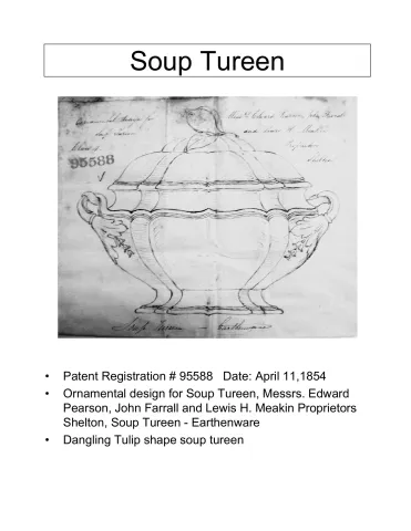 Sauce or Soup Tureen Base and Lid