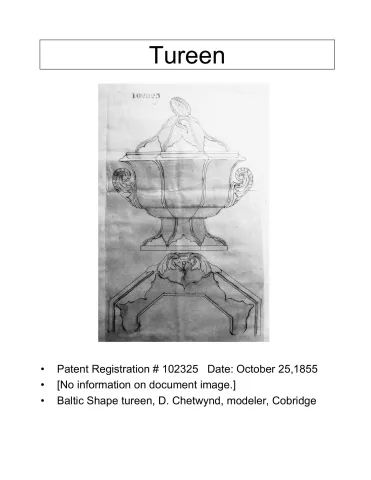 Sauce or Soup Tureen Underplate