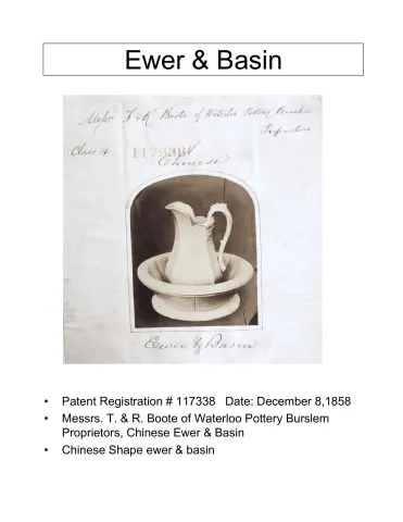 Ewer and Wash Basin
