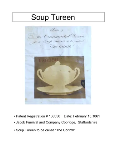 Sauce or Soup Tureen Base, Lid, and Underplate