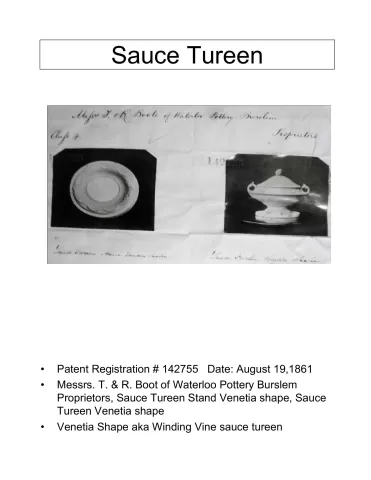 Sauce or Soup Tureen Underplate