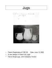 Pitcher - Table - Various Sizes