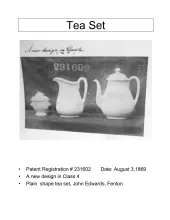 Teapot or Coffee Pot Base and Lid