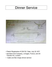 Vegetable Tureen Base and Lid