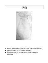 Pitcher - Table - Various Sizes