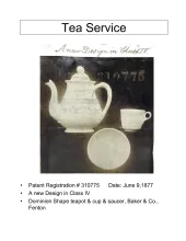 Cup and Saucer - Saucer Only