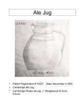 Pitcher - Table - Various Sizes