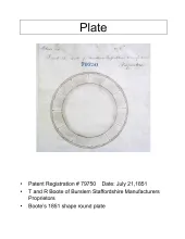 Plate - Various Sizes 4" to 10"