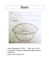 Wash Basin