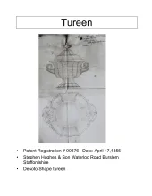 Sauce or Soup Tureen Underplate