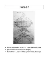 Sauce or Soup Tureen Underplate